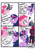 Size: 660x929 | Tagged: safe, artist:zarohidehire, pinkie pie, storm king, tempest shadow, twilight sparkle, alicorn, earth pony, pony, unicorn, g4, my little pony: the movie, always has been, armor, broken horn, cake, comic, eating, everything is cake, existential crisis, eye scar, food, horn, nervous sweat, nom, question mark, scar, twilight sparkle (alicorn)