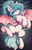 Size: 3250x5050 | Tagged: safe, artist:ask-colorsound, oc, oc only, oc:camillia, bat pony, pony, bed, bedroom eyes, bedsheets, body pillow, body pillow design, chest fluff, cute, dakimakura cover, ear fluff, female, frog (hoof), front view, hair accessory, looking at you, lying down, lying on bed, mare, on bed, ponytail, smiling, solo, spread legs, spread wings, spreading, underhoof, unshorn fetlocks, wings