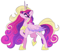 Size: 3531x2989 | Tagged: safe, artist:angellightyt, princess cadance, alicorn, pony, g4, female, high res, mare, simple background, solo, transparent background