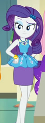 Size: 523x1439 | Tagged: safe, screencap, rarity, equestria girls, equestria girls specials, g4, my little pony equestria girls: better together, my little pony equestria girls: holidays unwrapped, o come all ye squashful, cropped, female, rarity peplum dress, solo