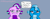 Size: 1952x748 | Tagged: safe, artist:ch1l1l1zardl3g3ndz, starlight glimmer, trixie, dragon, g4, dragonified, glimmerdragon, species swap, starlight glimmer is not amused, trixie is not amused, trixiedragon, unamused