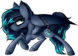 Size: 2291x1650 | Tagged: safe, artist:beamybutt, oc, oc only, pegasus, pony, colored hooves, ear fluff, male, pegasus oc, simple background, solo, stallion, transparent background, wings