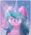 Size: 1680x1860 | Tagged: safe, artist:miryelis, izzy moonbow, pony, unicorn, g5, my little pony: a new generation, big ears, female, glasses, mare, owo, solo