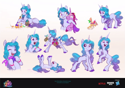 Size: 775x545 | Tagged: safe, artist:imalou, izzy moonbow, pony, unicorn, g5, my little pony: a new generation, concept art