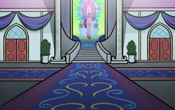 Size: 5000x3158 | Tagged: safe, artist:deroach, twilight sparkle, alicorn, human, equestria project humanized, g4, comic, fanfic, humanized, plant, school of friendship, stained glass, stairs, twilight sparkle (alicorn), winged humanization, wings