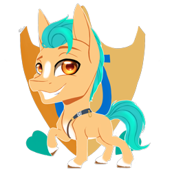 Size: 4000x4000 | Tagged: safe, artist:shkura2011, hitch trailblazer, earth pony, pony, g5, absurd resolution, chibi, male, solo, stallion