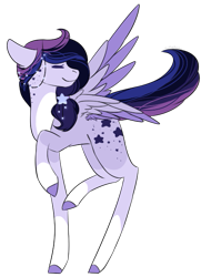 Size: 419x580 | Tagged: safe, artist:yuumirou, oc, oc only, pegasus, pony, female, mare, simple background, solo, transparent background