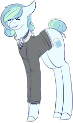 Size: 967x1626 | Tagged: safe, artist:yuumirou, oc, oc only, oc:sarah, pony, clothes, female, mare, shirt, simple background, solo, transparent background