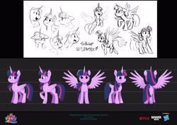 Size: 3840x2715 | Tagged: safe, artist:imalou, twilight sparkle, alicorn, pony, g5, my little pony: a new generation, spoiler:my little pony: a new generation, concept art, high res, twilight sparkle (alicorn)