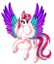 Size: 5264x6272 | Tagged: safe, artist:darkjillmlp123, zipp storm, pegasus, pony, g5, my little pony: a new generation, absurd resolution, chest fluff, eyebrows, eyebrows visible through hair, female, flying, mare, simple background, smiling, solo, spread wings, transparent background, wings