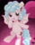 Size: 1510x1935 | Tagged: safe, artist:ginmaruxx, cozy glow, bat, bat pony, pony, g4, bat ponified, blushing, cozybetes, cute, female, flying, open mouth, open smile, race swap, smiling, smug, solo
