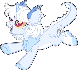 Size: 1280x1154 | Tagged: safe, artist:kurosawakuro, oc, oc only, hybrid, pony, base used, interspecies offspring, offspring, parent:discord, parent:oc:azura, parents:canon x oc, simple background, solo, transparent background