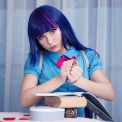 Size: 1075x1075 | Tagged: safe, artist:magnumcosplay, twilight sparkle, human, equestria girls, g4, book, clothes, cosplay, costume, female, irl, irl human, photo