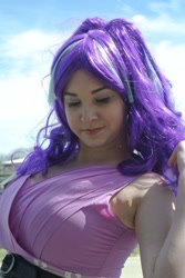 Size: 648x968 | Tagged: safe, artist:lochlan o'neil, starlight glimmer, human, g4, clothes, cosplay, costume, female, irl, irl human, photo