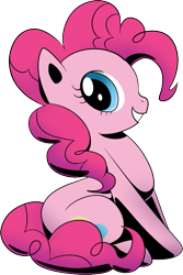 Size: 585x877 | Tagged: safe, artist:idolnya, pinkie pie, earth pony, pony, g4, female, free to use, png, reference, simple background, solo, transparent background