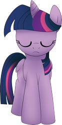 Size: 770x1553 | Tagged: safe, artist:idolnya, twilight sparkle, alicorn, pony, g4, eyes closed, female, free to use, front view, png, reference, simple background, solo, transparent background, twilight sparkle (alicorn)