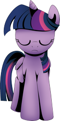 Size: 770x1553 | Tagged: safe, artist:idolnya, twilight sparkle, alicorn, pony, g4, eyes closed, female, free to use, png, reference, shadows, simple background, solo, transparent background, twilight sparkle (alicorn)