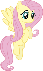 Size: 1803x3000 | Tagged: safe, artist:bronyb34r, fluttershy, pegasus, pony, g4, cute, female, flying, shyabetes, simple background, smiling, solo, transparent background, vector