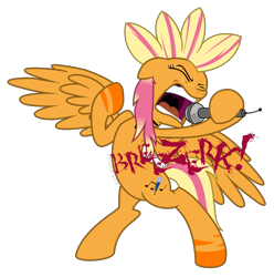 Size: 2613x2637 | Tagged: safe, artist:kaitykat117, oc, oc only, oc:blake breezy, pegasus, pony, base used, high res, microphone, simple background, solo, transparent background, vector