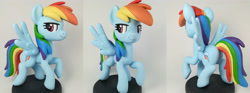Size: 5184x1920 | Tagged: safe, artist:sparkle257, rainbow dash, pony, g4, female, figurine, irl, photo, solo