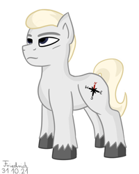 Size: 800x1000 | Tagged: safe, artist:friedrich911, oc, oc only, earth pony, pony, compass, male, solo, stallion