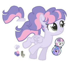 Size: 700x600 | Tagged: safe, artist:magicuniclaws, sweetie belle, wind sprint, oc, pegasus, pony, g4, female, filly, magical lesbian spawn, offspring, parent:sweetie belle, parent:wind sprint, simple background, transparent background