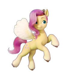 Size: 3464x3464 | Tagged: safe, artist:vernorexia, edit, fluttershy, pipp petals, pegasus, pony, g4, g5, my little pony: a new generation, female, g4 to g5, high res, recolor, simple background, solo, transparent background