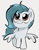 Size: 503x642 | Tagged: safe, artist:dotkwa, oc, oc only, oc:ethereal pelagia, pegasus, pony, cute, female, filly, solo