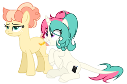 Size: 1280x851 | Tagged: safe, artist:katelynleeann42, oc, oc:lemon sugar, earth pony, pony, unicorn, female, mare, simple background, transparent background