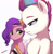 Size: 2486x2527 | Tagged: safe, artist:maren, pipp petals, zipp storm, pegasus, pony, g5, my little pony: a new generation, spoiler:my little pony: a new generation, adorapipp, adorazipp, cellphone, chest fluff, chest fluff envy, cute, doodle, duo, female, girl staring at guy's chest, high res, mare, meme, phone, ponified meme, royal sisters (g5), siblings, simple background, sisters, smartphone, white background