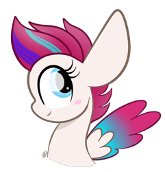 Size: 781x810 | Tagged: safe, artist:sugarcloud12, zipp storm, pony, g5, my little pony: a new generation, bust, portrait, simple background, solo, transparent background