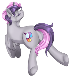 Size: 662x722 | Tagged: safe, artist:dedonnerwolke, oc, oc only, oc:digibrony, pony, unicorn, eyes closed, horn, male, simple background, solo, transparent background, underhoof, unicorn oc