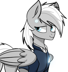 Size: 1931x2048 | Tagged: safe, oc, oc only, oc:silver, oc:silver edge, gynoid, pegasus, pony, robot, robot pony, female, simple background, solo, transparent background