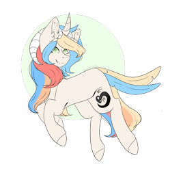 Size: 743x746 | Tagged: safe, artist:yuumirou, oc, oc only, oc:demon feather, pony, unicorn, female, horns, mare, solo