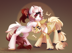 Size: 3765x2772 | Tagged: safe, artist:dedfriend, oc, oc only, earth pony, pegasus, pony, high res