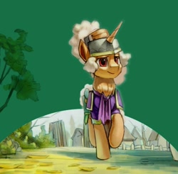 Size: 608x596 | Tagged: artist needed, source needed, safe, oc, oc only, pony, unicorn, armor, china, hebei, helmet, mascot, sino equestria carnival, solo