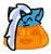 Size: 324x343 | Tagged: safe, artist:cozy-cola, oc, oc:fleurbelle, alicorn, pony, alicorn oc, halloween, holiday, horn, pumpkin, simple background, solo, transparent background, wings