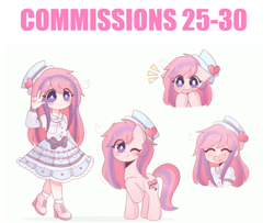Size: 802x652 | Tagged: safe, artist:arwencuack, oc, earth pony, human, pony, advertisement, commission info, commissions open, cute, humanized, information, paypal, white pupils