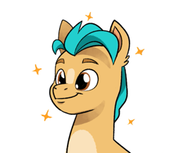 Size: 591x514 | Tagged: safe, artist:piemations, hitch trailblazer, earth pony, pony, g5, my little pony: a new generation, cute, ear fluff, hitchbetes, male, solo, stallion