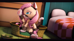 Size: 9600x5400 | Tagged: safe, artist:imafutureguitarhero, fluttershy, pegasus, pony, g4, 3d, absurd file size, absurd resolution, animal costume, arm fluff, bed, behaving like a cat, black bars, blanket, body fluff, bowl, butt fluff, cat costume, cat ears, cat tail, cheek fluff, chromatic aberration, clothes, collar, colored eyebrows, colored eyelashes, costume, cute, daaaaaaaaaaaw, dutch angle, face mask, female, film grain, fluffy, fluttercat, fluttershy's cottage, food, fur, gloves, grooming, leg fluff, letterboxing, licking, lidded eyes, mare, mask, paw gloves, paw pads, pet, pet bed, pet bowl, pillow, pony pet, raised leg, revamped ponies, salad, shyabetes, signature, sitting, solo, source filmmaker, spread legs, spreading, tail, tongue out, wall of tags, whiskers