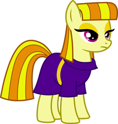 Size: 2391x2508 | Tagged: safe, artist:blah23z, edit, adagio dazzle, maud pie, earth pony, pony, g4, female, high res, palette swap, recolor, simple background, solo, transparent background