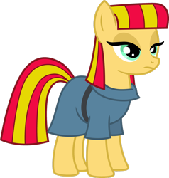 Size: 2391x2508 | Tagged: safe, artist:blah23z, edit, maud pie, sunset shimmer, earth pony, pony, g4, high res, palette swap, recolor, simple background, solo, transparent background, vector