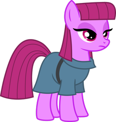 Size: 2391x2508 | Tagged: safe, artist:blah23z, edit, berry punch, berryshine, maud pie, earth pony, pony, g4, female, high res, mare, palette swap, recolor, simple background, solo, transparent background, vector