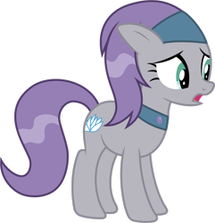 Size: 2404x2494 | Tagged: safe, artist:blah23z, color edit, edit, aloe, maud pie, earth pony, pony, g4, colored, female, high res, mare, palette swap, recolor, simple background, solo, transparent background, vector