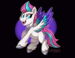 Size: 3300x2550 | Tagged: safe, artist:sciggles, zipp storm, pegasus, pony, g5, my little pony: a new generation, abstract background, female, high res, solo