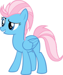 Size: 2235x2684 | Tagged: safe, artist:blah23z, lightning dust, lotus blossom, pegasus, pony, g4, colored, colored pupils, female, high res, palette swap, recolor, simple background, solo, transparent background, vector