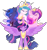 Size: 2163x2283 | Tagged: safe, alternate version, artist:cinnamontee, princess cadance, princess celestia, princess luna, twilight sparkle, alicorn, pony, g4, season 9, the last problem, alicorn tetrarchy, crown, cutie mark, ethereal mane, eyes closed, female, glowing, glowing horn, group, high res, hoof shoes, horn, jewelry, magic, mare, older, older twilight, older twilight sparkle (alicorn), peytral, princess twilight 2.0, quartet, regalia, royal sisters, siblings, simple background, sisters, smiling, spread wings, starry mane, transparent background, twilight sparkle (alicorn), vector, wings