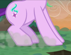 Size: 816x636 | Tagged: safe, screencap, starlight glimmer, pony, unicorn, g4, the mean 6, cropped, legs, pictures of bellies, pictures of legs, skidding, solo