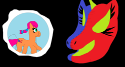 Size: 13760x7432 | Tagged: safe, artist:willtheraven1, sunny starscout, oc, oc:vex, alicorn, earth pony, pony, g5, my little pony: a new generation, 1000 hours in ms paint, implied flurry heart, orb, spying