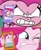 Size: 1717x2096 | Tagged: source needed, safe, edit, screencap, pinkie pie, equestria girls, equestria girls specials, g4, g4.5, my little pony equestria girls: better together, my little pony equestria girls: forgotten friendship, my little pony: pony life, pie vs. pie, angry, angry pinkie pie, cellphone, close-up, comparison, phone, pinkie pie is best facemaker, pinkie rage, rage, same energy, smartphone